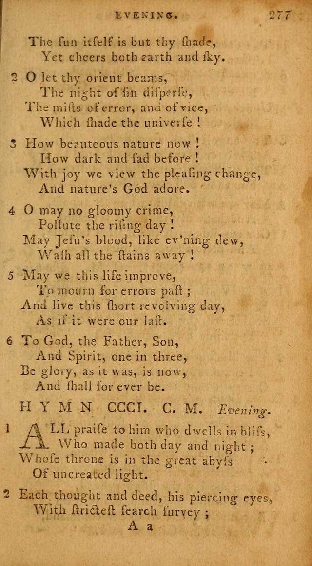 The Methodist Pocket Hymn-book, revised and improved: designed as a constant companion for the pious, of all denominations (30th ed.) page 277