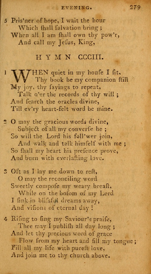 The Methodist Pocket Hymn-book, revised and improved: designed as a constant companion for the pious, of all denominations (30th ed.) page 279