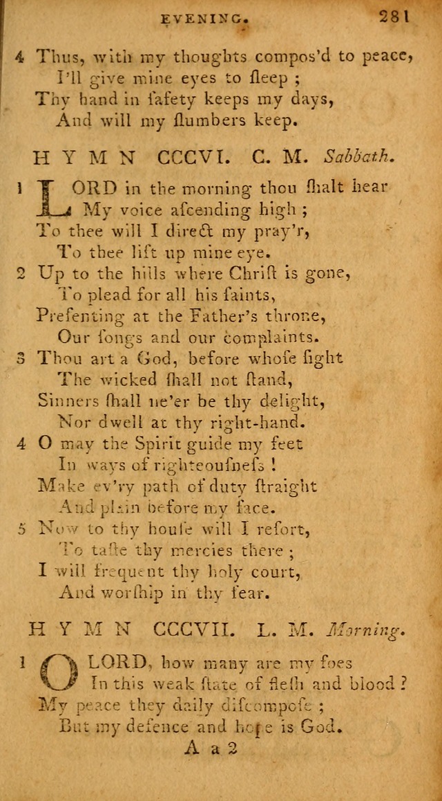 The Methodist Pocket Hymn-book, revised and improved: designed as a constant companion for the pious, of all denominations (30th ed.) page 281