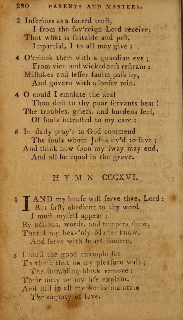 The Methodist Pocket Hymn-book, revised and improved: designed as a constant companion for the pious, of all denominations (30th ed.) page 290