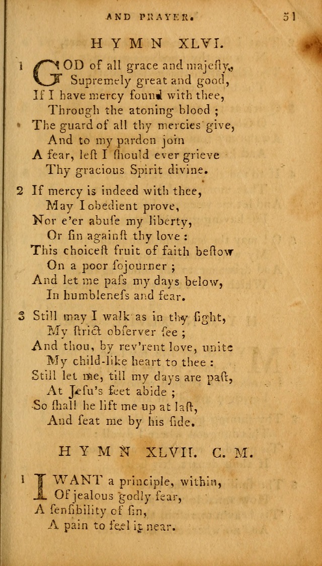 The Methodist Pocket Hymn-book, revised and improved: designed as a constant companion for the pious, of all denominations (30th ed.) page 51