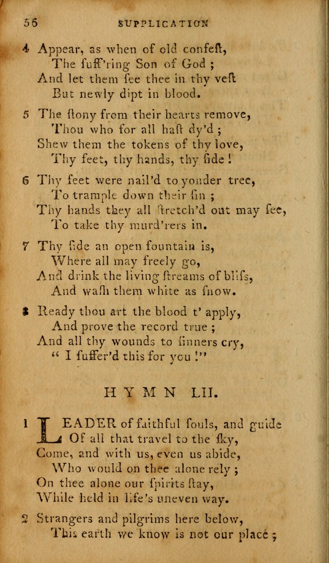 The Methodist Pocket Hymn-book, revised and improved: designed as a constant companion for the pious, of all denominations (30th ed.) page 56