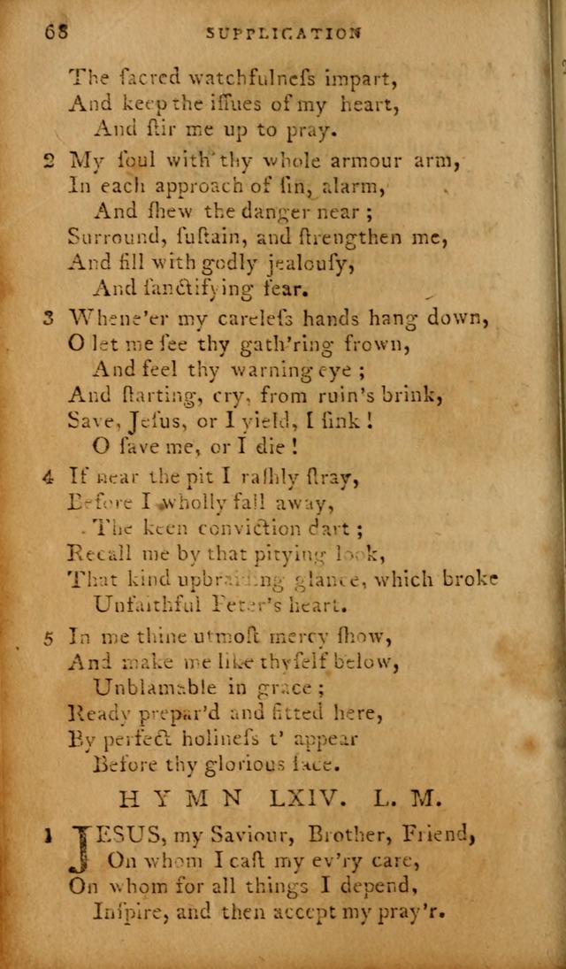 The Methodist Pocket Hymn-book, revised and improved: designed as a constant companion for the pious, of all denominations (30th ed.) page 68