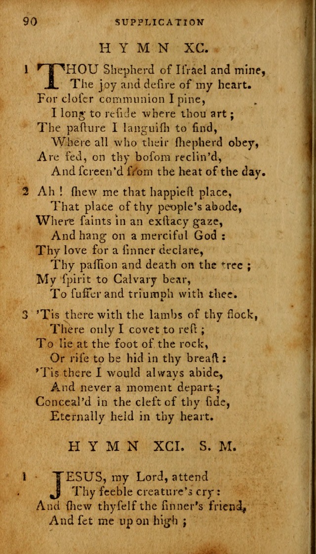 The Methodist Pocket Hymn-book, revised and improved: designed as a constant companion for the pious, of all denominations (30th ed.) page 90