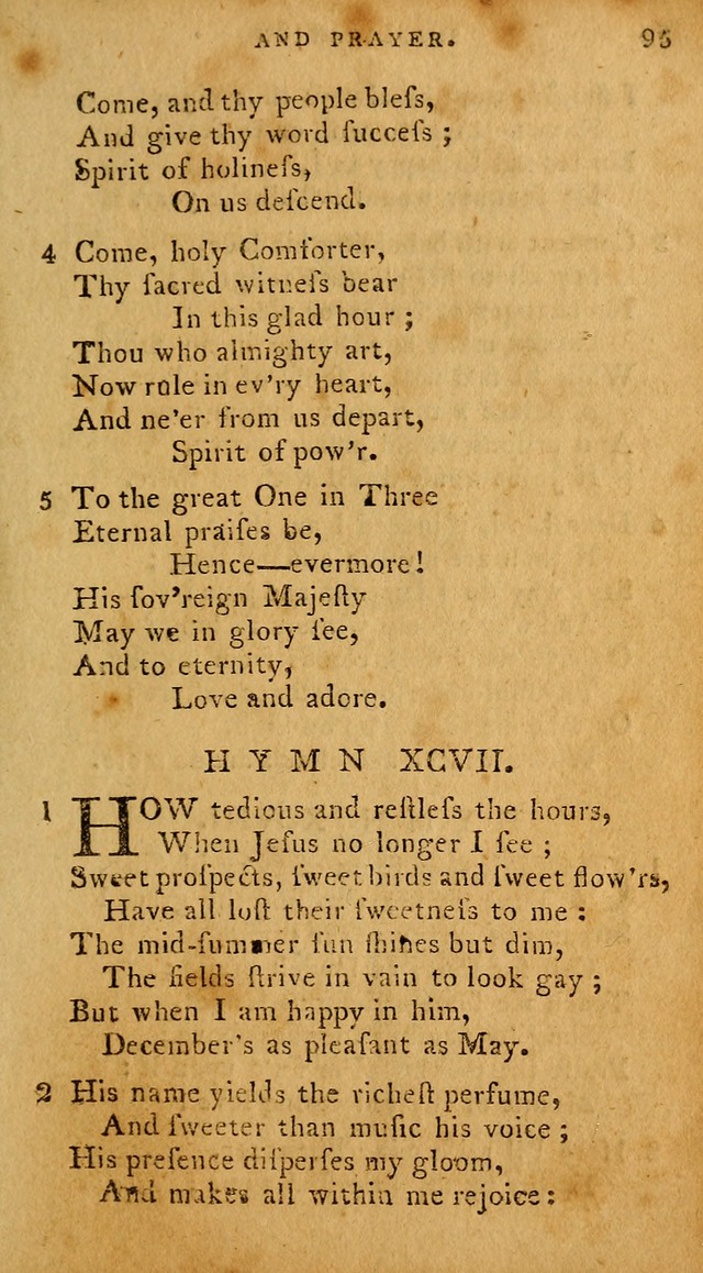 The Methodist Pocket Hymn-book, revised and improved: designed as a constant companion for the pious, of all denominations (30th ed.) page 95