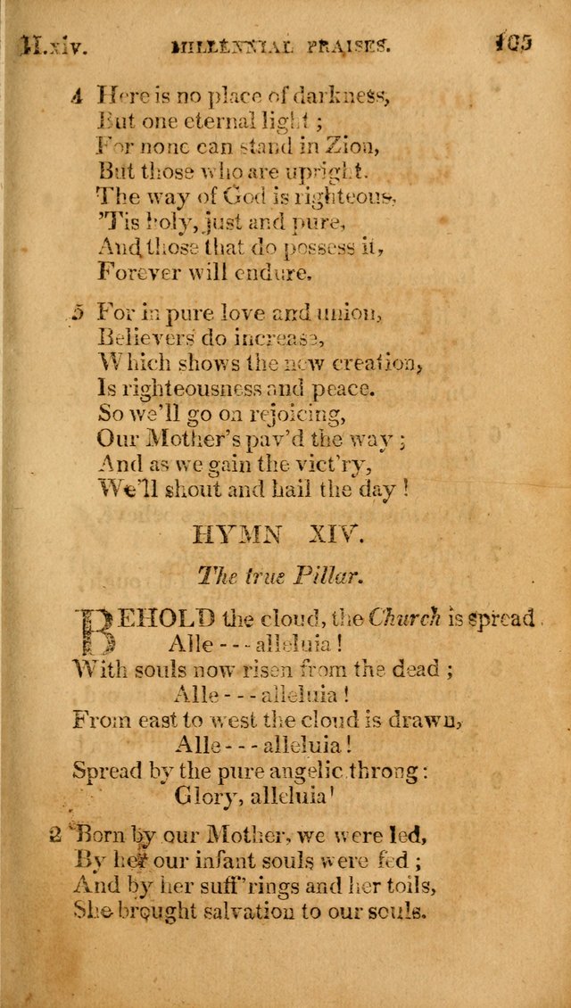 Millennial Praises: containing a collection of gospel hymns, in four parts; adapted to the day of Christ
