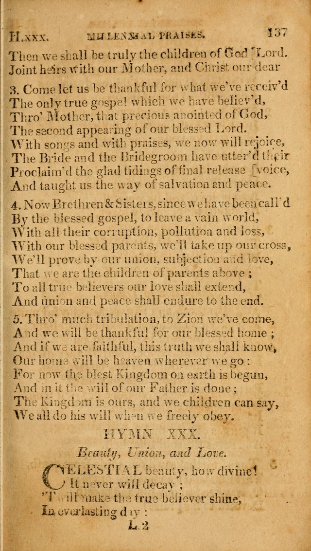 Millennial Praises: containing a collection of gospel hymns, in four parts; adapted to the day of Christ