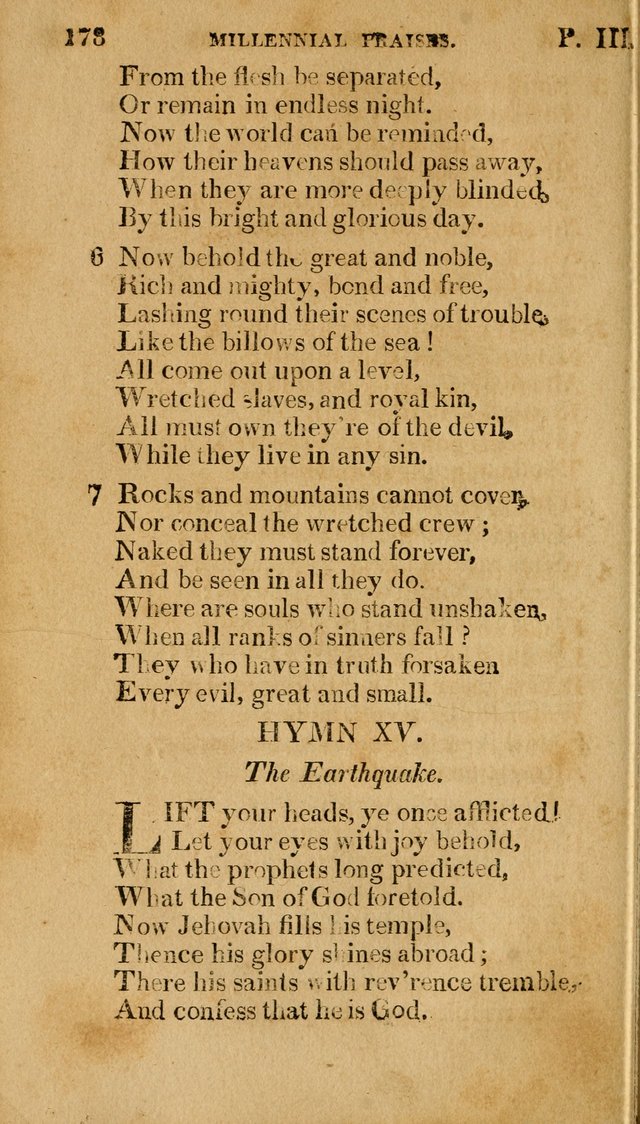 Millennial Praises: containing a collection of gospel hymns, in four parts; adapted to the day of Christ