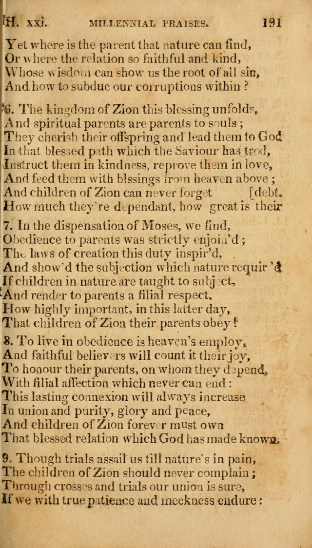 Millennial Praises: containing a collection of gospel hymns, in four parts; adapted to the day of Christ