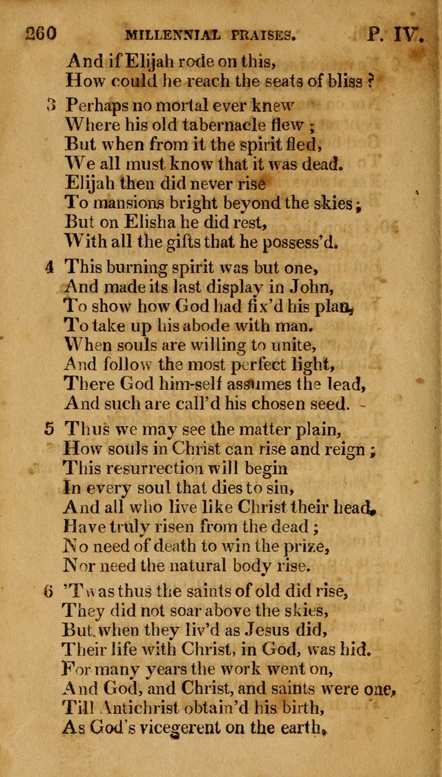 Millennial Praises: containing a collection of gospel hymns, in four parts; adapted to the day of Christ