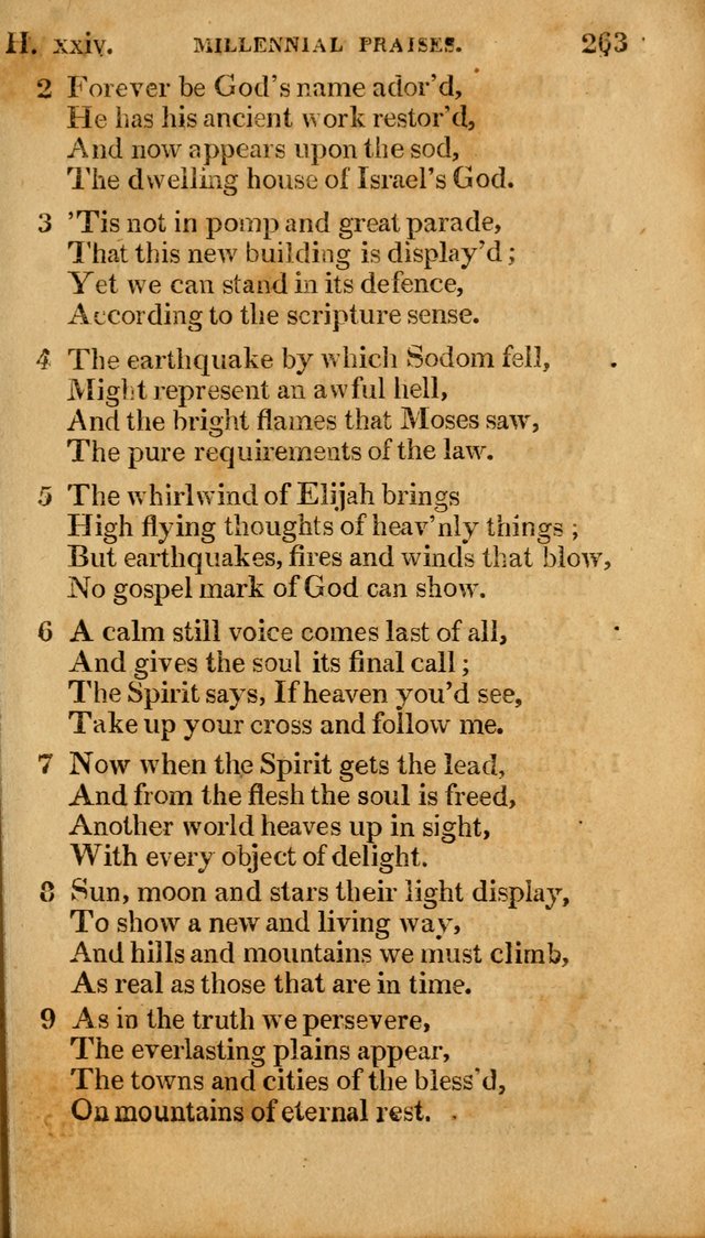 Millennial Praises: containing a collection of gospel hymns, in four parts; adapted to the day of Christ