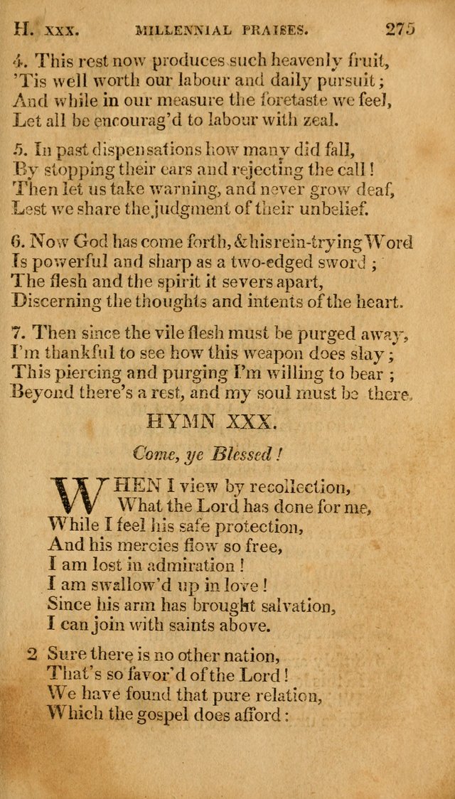 Millennial Praises: containing a collection of gospel hymns, in four parts; adapted to the day of Christ