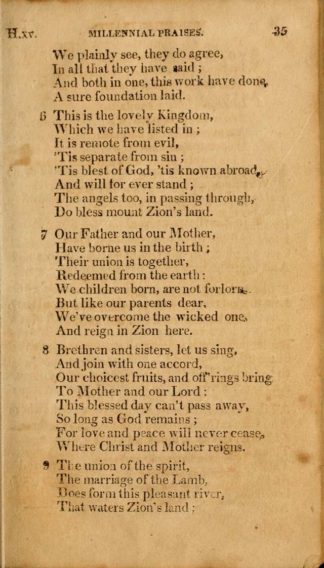 Millennial Praises: containing a collection of gospel hymns, in four parts; adapted to the day of Christ