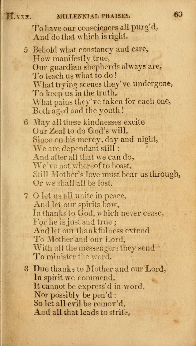 Millennial Praises: containing a collection of gospel hymns, in four parts; adapted to the day of Christ