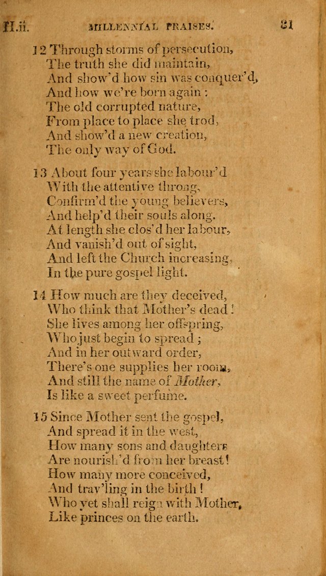 Millennial Praises: containing a collection of gospel hymns, in four parts; adapted to the day of Christ