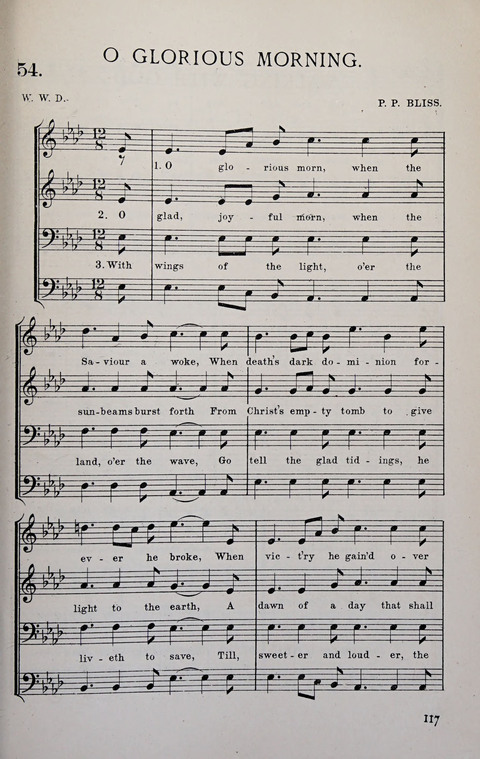 Manly Praise: A Collection of Solos, Quartets, and Choruses, for the Evangelistic Meetings, etc. page 117