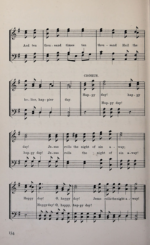 Manly Praise: A Collection of Solos, Quartets, and Choruses, for the Evangelistic Meetings, etc. page 134