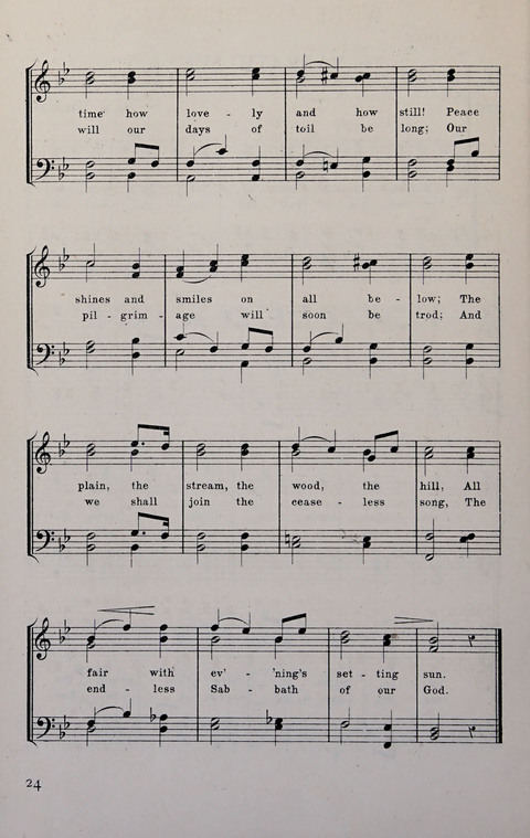 Manly Praise: A Collection of Solos, Quartets, and Choruses, for the Evangelistic Meetings, etc. page 24