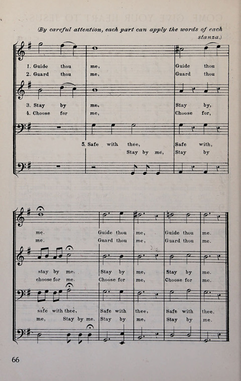 Manly Praise: A Collection of Solos, Quartets, and Choruses, for the Evangelistic Meetings, etc. page 66