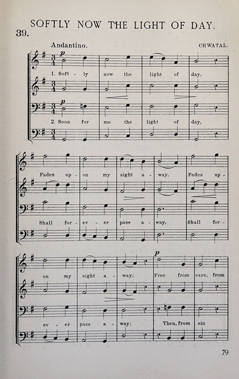 Manly Praise: A Collection of Solos, Quartets, and Choruses, for the Evangelistic Meetings, etc. page 79