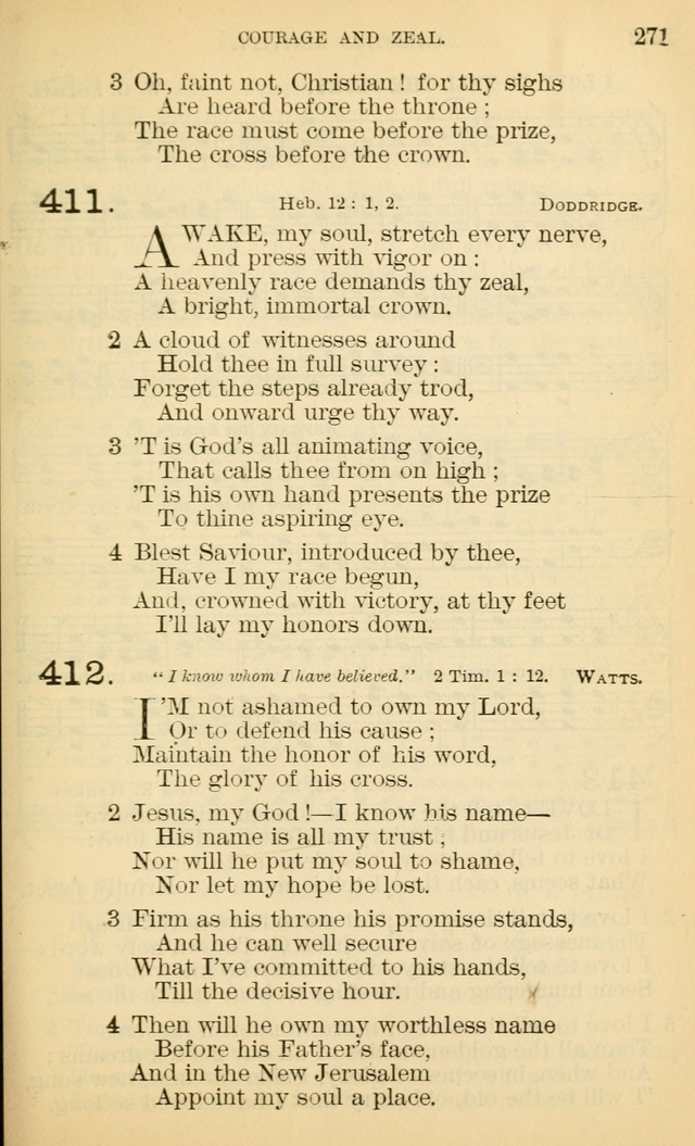 The Manual of Praise for Sabbath and Social Worship page 271