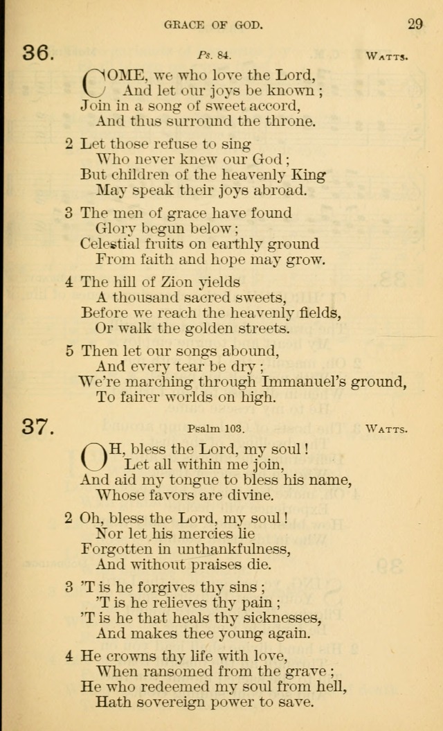 The Manual of Praise for Sabbath and Social Worship page 29