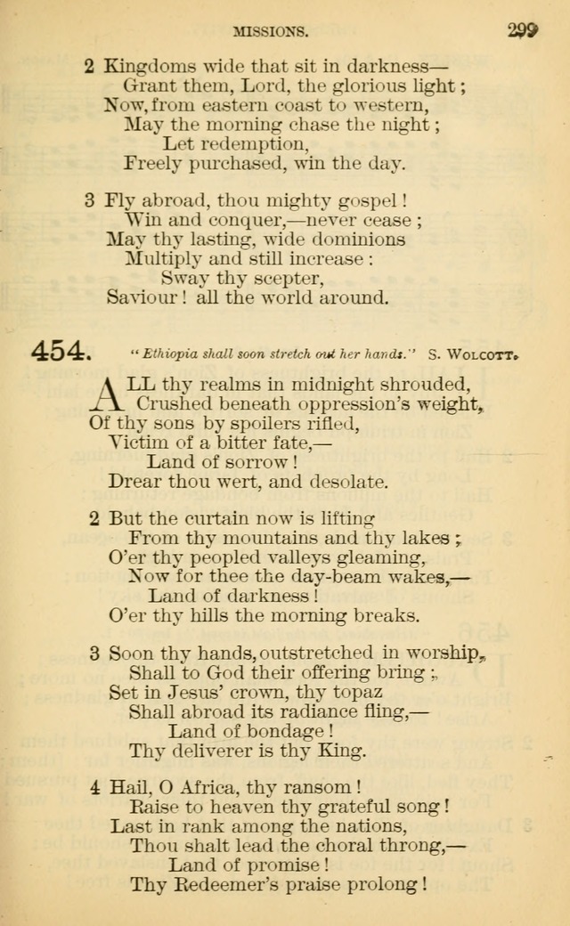 The Manual of Praise for Sabbath and Social Worship page 299