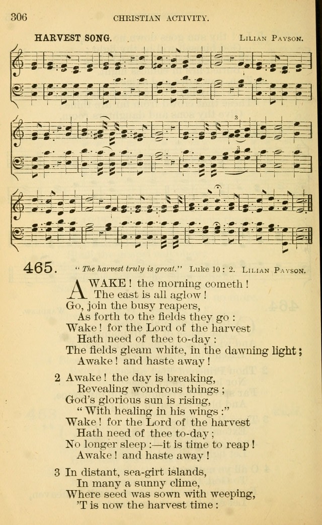 The Manual of Praise for Sabbath and Social Worship page 306