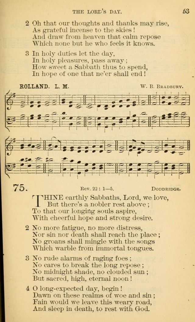 The Manual of Praise for Sabbath and Social Worship page 53