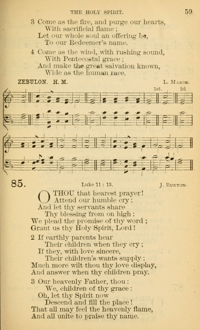 The Manual of Praise for Sabbath and Social Worship page 59