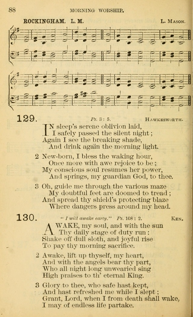 The Manual of Praise for Sabbath and Social Worship page 88