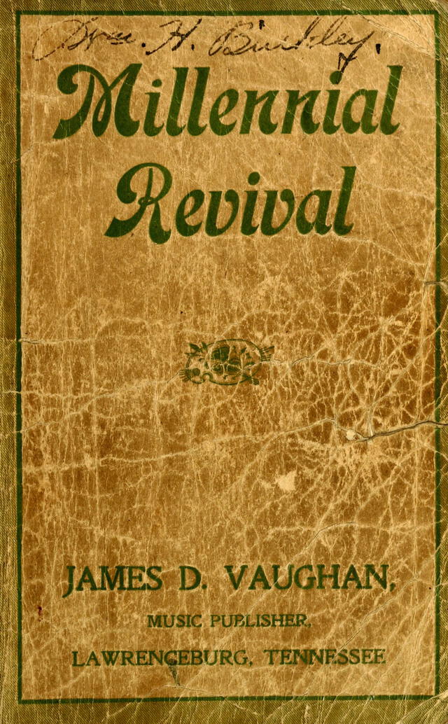 Millennial Revival page cover