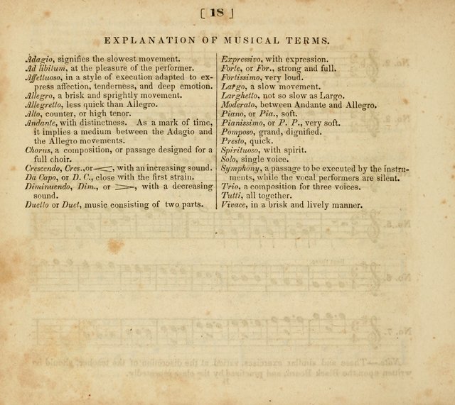 The Musical Repository.: being a collection of popular music, principally original, and adapted to the use of Sabbath-schools, and other juvenile institutions (6th ed.) page 18