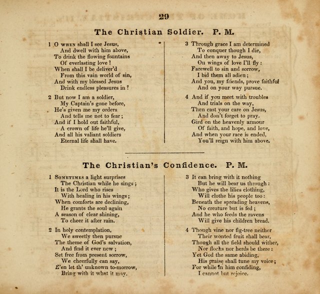 The Musical Repository.: being a collection of popular music, principally original, and adapted to the use of Sabbath-schools, and other juvenile institutions (6th ed.) page 29