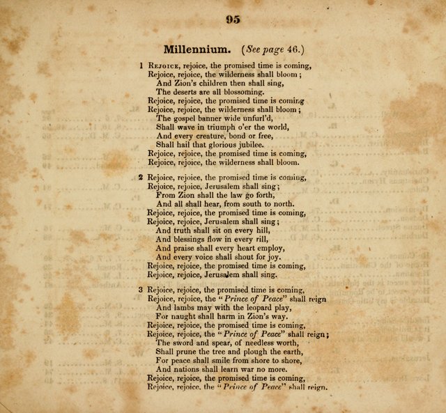 The Musical Repository.: being a collection of popular music, principally original, and adapted to the use of Sabbath-schools, and other juvenile institutions (6th ed.) page 95