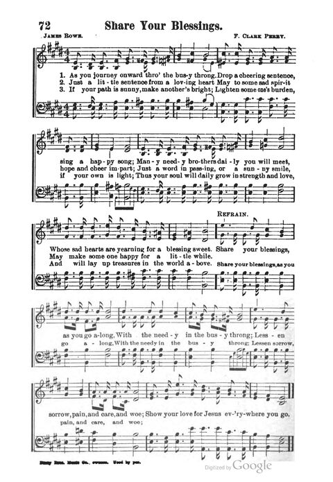 The Message in Song page 72