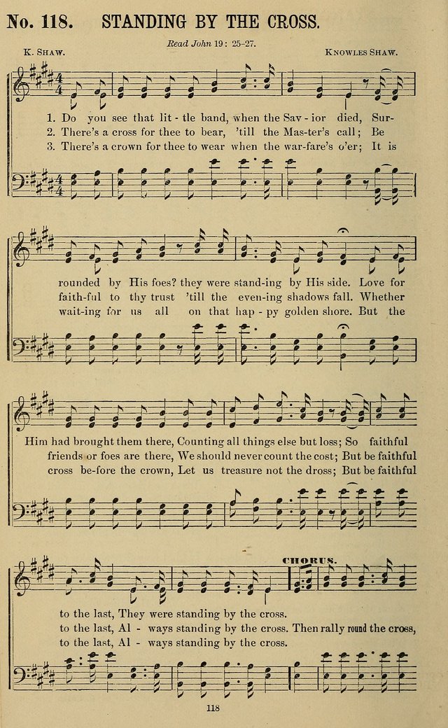 The Morning Star: a collection of new sacred songs, for the Sunday school, prayer meeting, and the social circle page 119