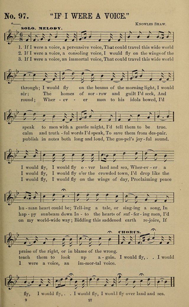 The Morning Star: a collection of new sacred songs, for the Sunday school, prayer meeting, and the social circle page 122