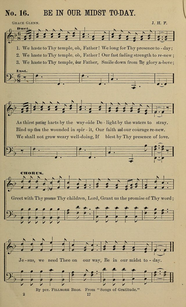 The Morning Star: a collection of new sacred songs, for the Sunday school, prayer meeting, and the social circle page 18