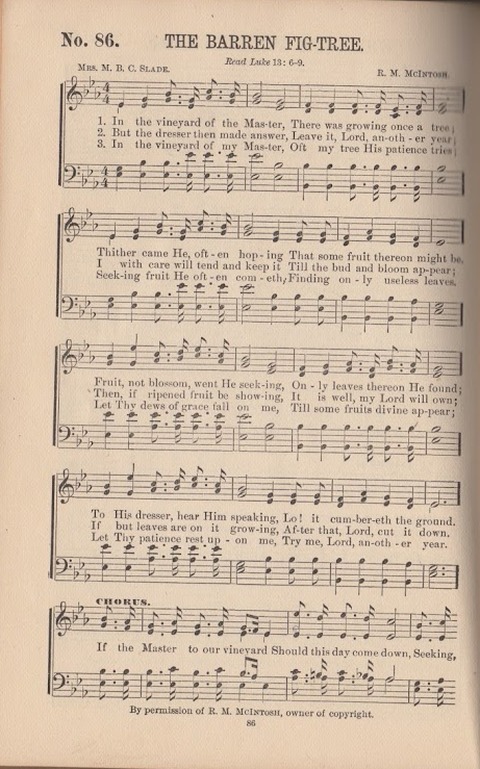 The Morning Star: a collection of new sacred songs, for the Sunday school, prayer meeting, and the social circle page 87