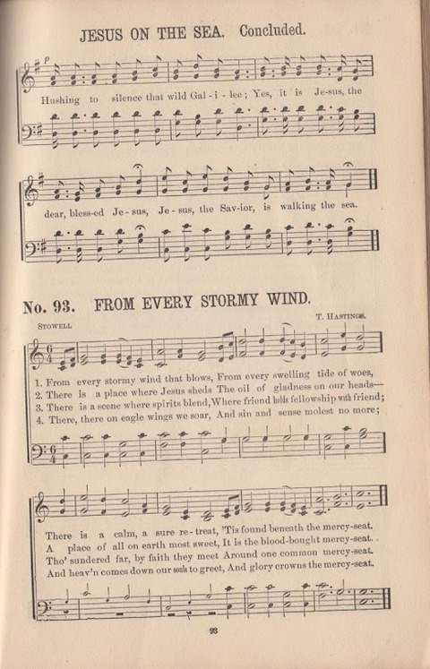 The Morning Star: a collection of new sacred songs, for the Sunday school, prayer meeting, and the social circle page 94