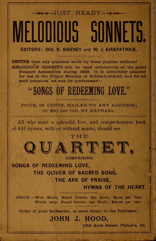 Melodious Sonnets page 132