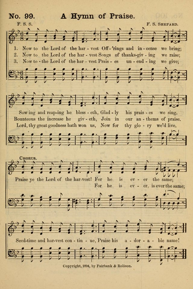 The Message in Song: for use in Sunday schools, young people