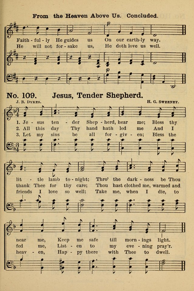 The Message in Song: for use in Sunday schools, young people