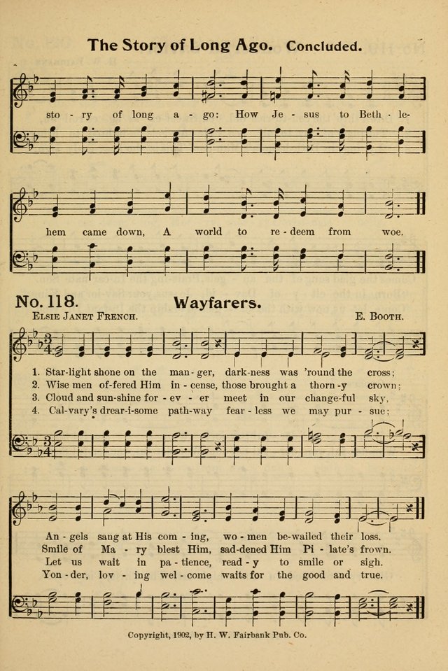 The Message in Song: for use in Sunday schools, young people