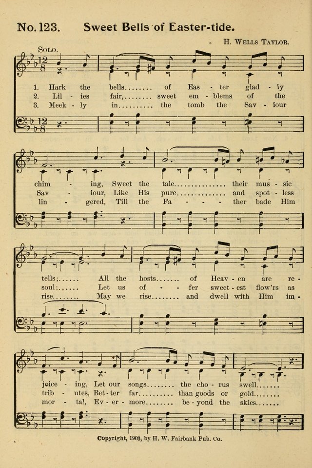 The Message in Song: for use in Sunday schools, young people