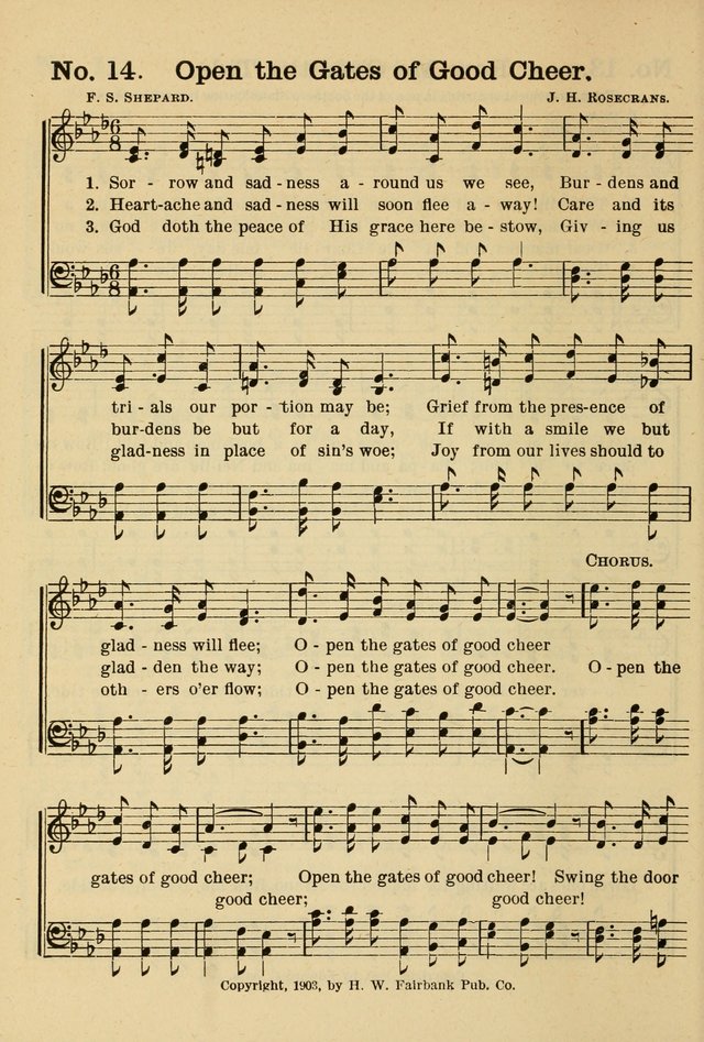 The Message in Song: for use in Sunday schools, young people