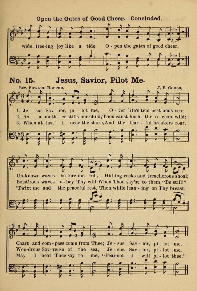 The Message in Song: for use in Sunday schools, young people