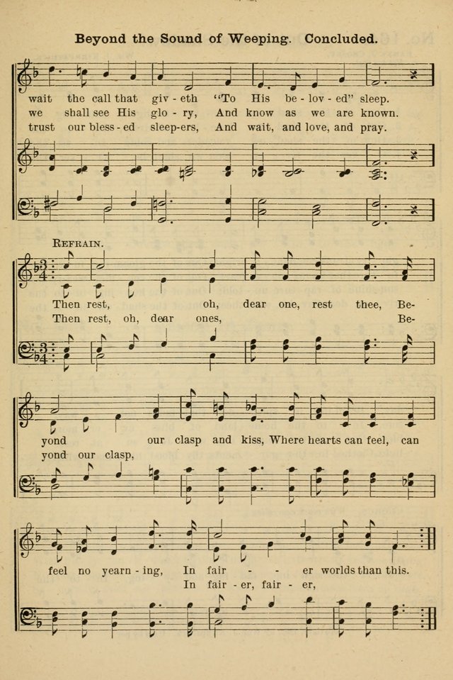 The Message in Song: for use in Sunday schools, young people