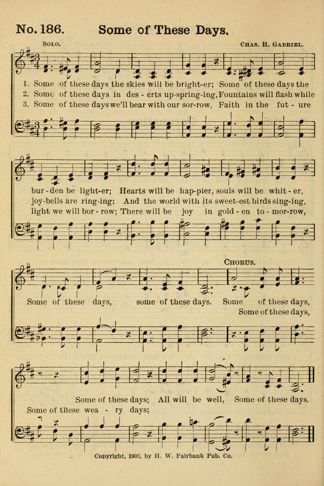 The Message in Song: for use in Sunday schools, young people